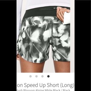 LULULEMON Speed Shorts